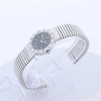 Bvlgari Bvlgari Bvlgari Tubogas BB262TS D313155 SS QZ Watch with Black Dial