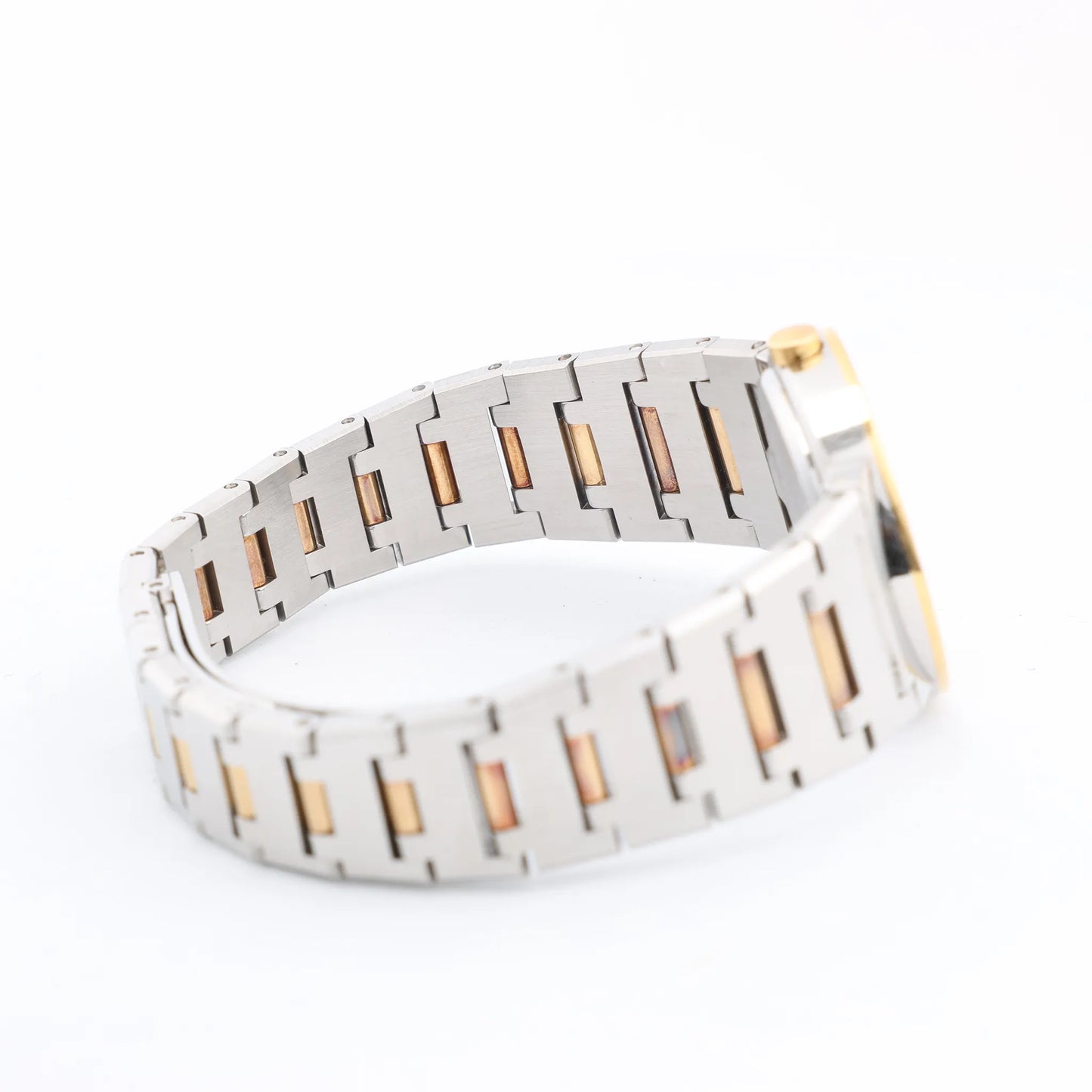 Bvlgari Bvlgari Bvlgari BB26SGD F138283 SS×YG QZ Uhr mit schwarzem Zifferblatt