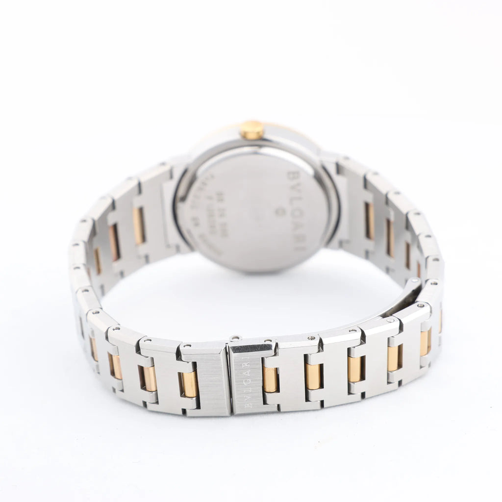 Bvlgari Bvlgari Bvlgari BB26SGD F138283 SS×YG QZ Black Dial Watch