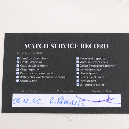 Bvlgari Bvlgari Bvlgari  BB26SS D395848 SS QZ Watch with Black Dial