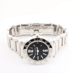 Bvlgari Bvlgari Bvlgari  BB26SS D395848 SS QZ Watch with Black Dial