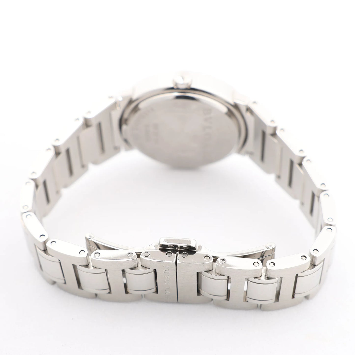 Bvlgari Bvlgari Bvlgari  BB26SS D395848 SS QZ Watch with Black Dial