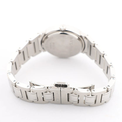 Bvlgari Bvlgari Bvlgari  BB26SS D395848 SS QZ Watch with Black Dial