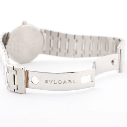 Bvlgari Bvlgari Bvlgari BB30SS D317440 SS QZ Watch with Black Dial