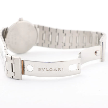 Bvlgari Bvlgari Bvlgari BB30SS D317440 SS QZ Uhr mit schwarzem Zifferblatt