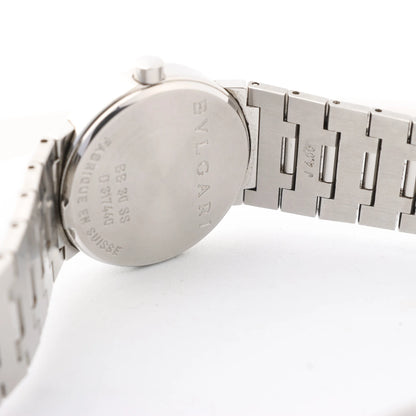 Bvlgari Bvlgari Bvlgari BB30SS D317440 SS QZ Watch with Black Dial