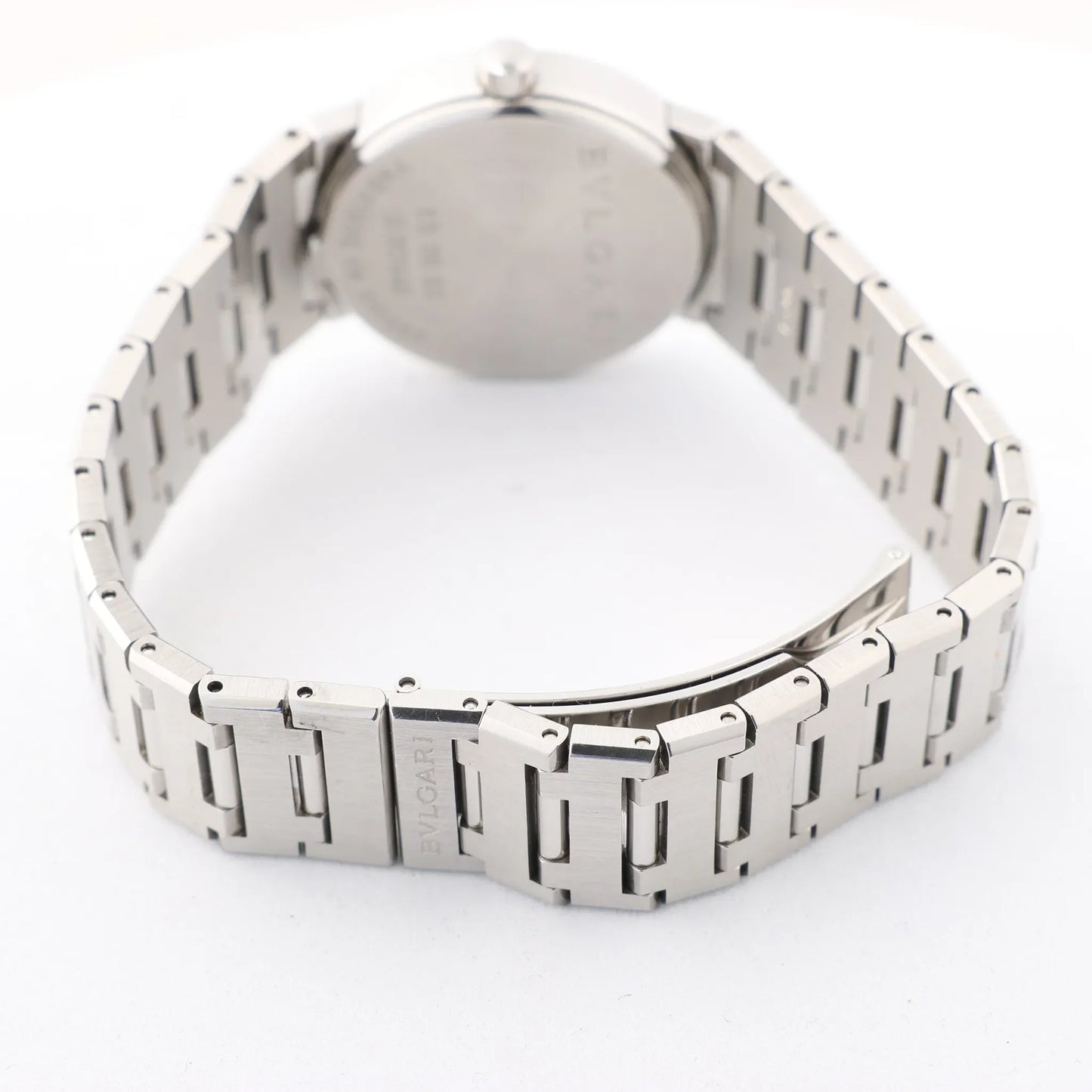 Bvlgari Bvlgari Bvlgari BB30SS D317440 SS QZ Uhr mit schwarzem Zifferblatt