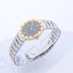 Bvlgari Bvlgari Bvlgari BB33SGD F122031 SS×YG QZ Watch with Black Dial