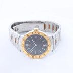 Bvlgari Bvlgari Bvlgari BB33SGD F122031 SS×YG QZ Watch with Black Dial