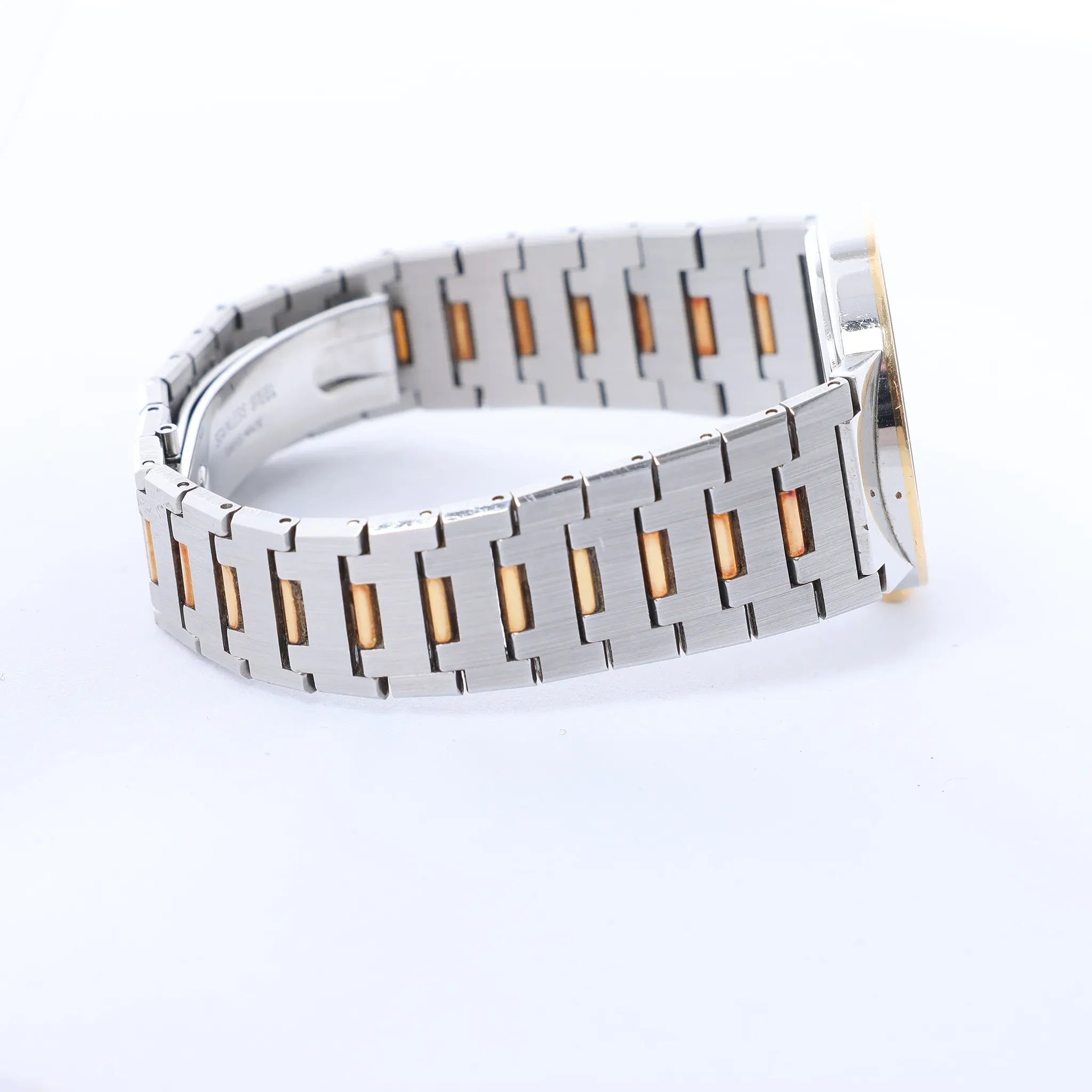 Bvlgari Bvlgari Bvlgari BB33SGD F122031 SS×YG QZ Watch with Black Dial
