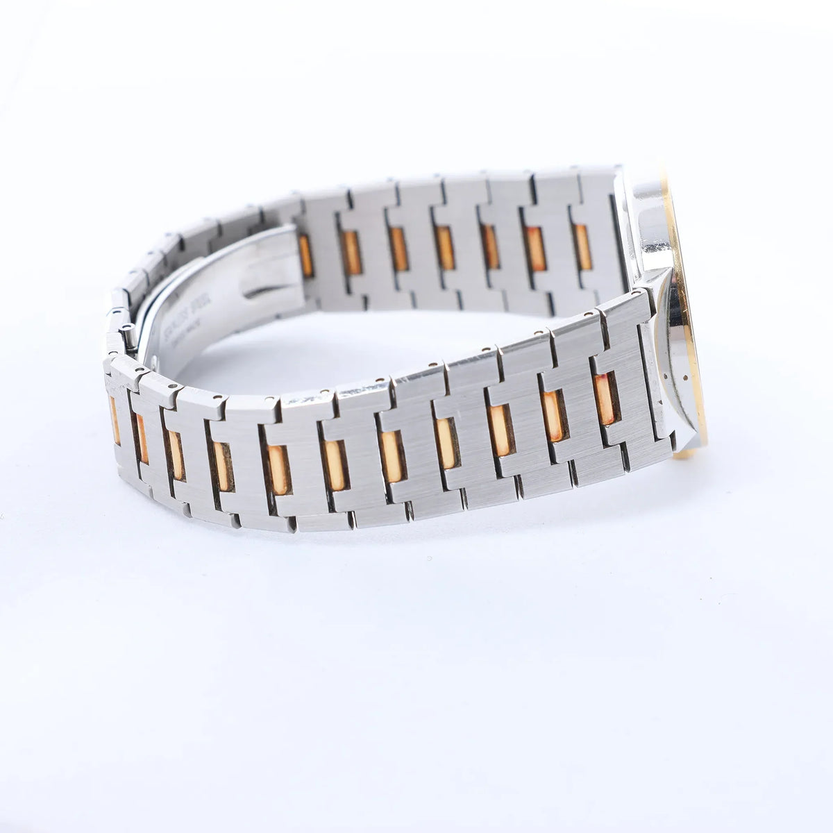 Bvlgari Bvlgari Bvlgari BB33SGD F122031 SS×YG QZ Watch with Black Dial