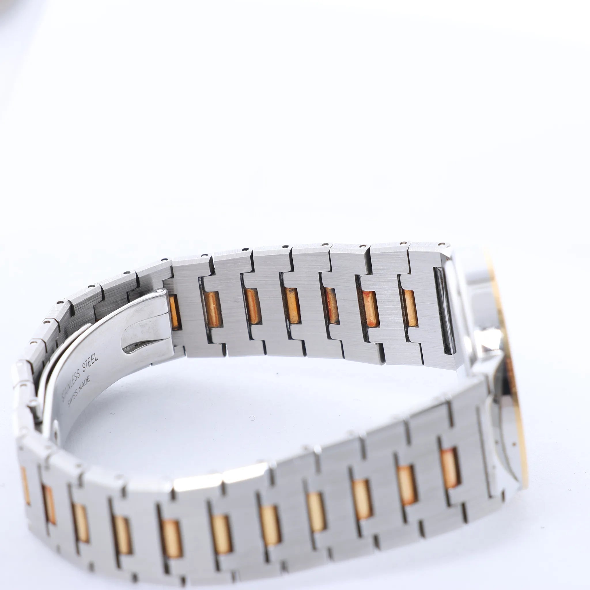 Bvlgari Bvlgari Bvlgari BB33SGD F122031 SS×YG QZ Watch with Black Dial