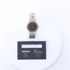 Bvlgari Bvlgari Bvlgari BB33SGD F122031 SS×YG QZ Watch with Black Dial