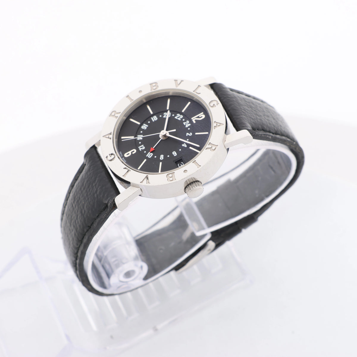 Bvlgari Bvlgari Bvlgari BB42SSCH O3235 SS AT Reloj con Esfera Negra