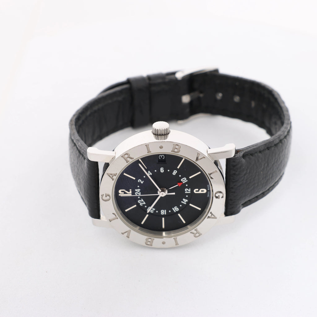 Bvlgari Bvlgari Bvlgari BB42SSCH O3235 SS AT Reloj con Esfera Negra