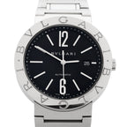 Bvlgari Bvlgari Bvlgari BB42SSAUTO O12360 SS AT Watch with Black Dial