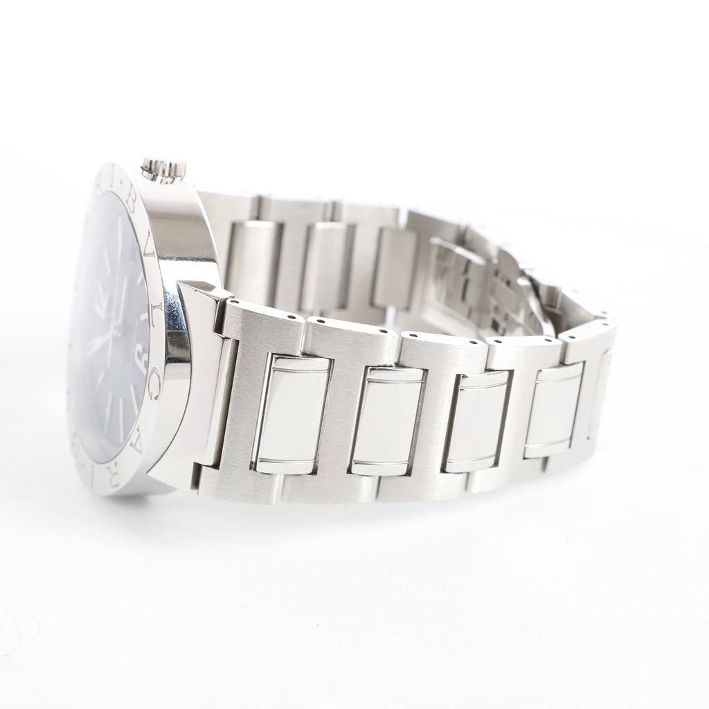 Bvlgari Bvlgari Bvlgari BB42SSAUTO O12360 SS AT Watch with Black Dial
