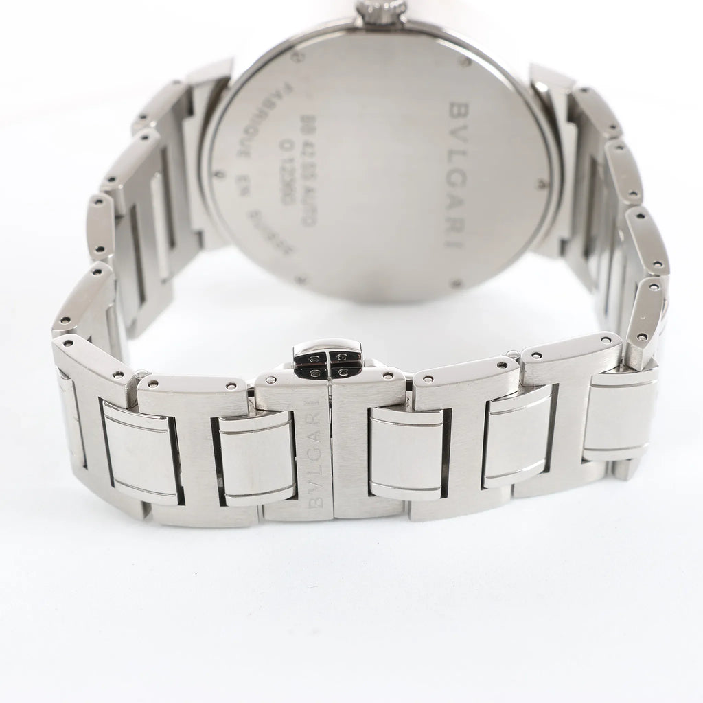 Bvlgari Bvlgari Bvlgari BB42SSAUTO O12360 SS AT Watch with Black Dial