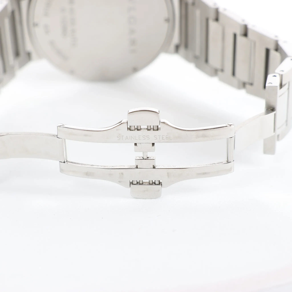 Bvlgari Bvlgari Bvlgari BB42SSAUTO O12360 SS AT Watch with Black Dial