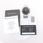 Bvlgari Bvlgari Bvlgari BB42SSCH O3235 SS AT Watch with Black Dial