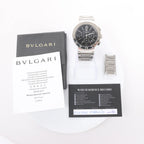 Bvlgari Bvlgari Bvlgari BB42SSCH O3235 SS AT Watch with Black Dial