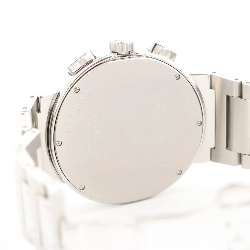 Bvlgari Bvlgari Bvlgari BB42SSCH O3235 SS AT Watch with Black Dial