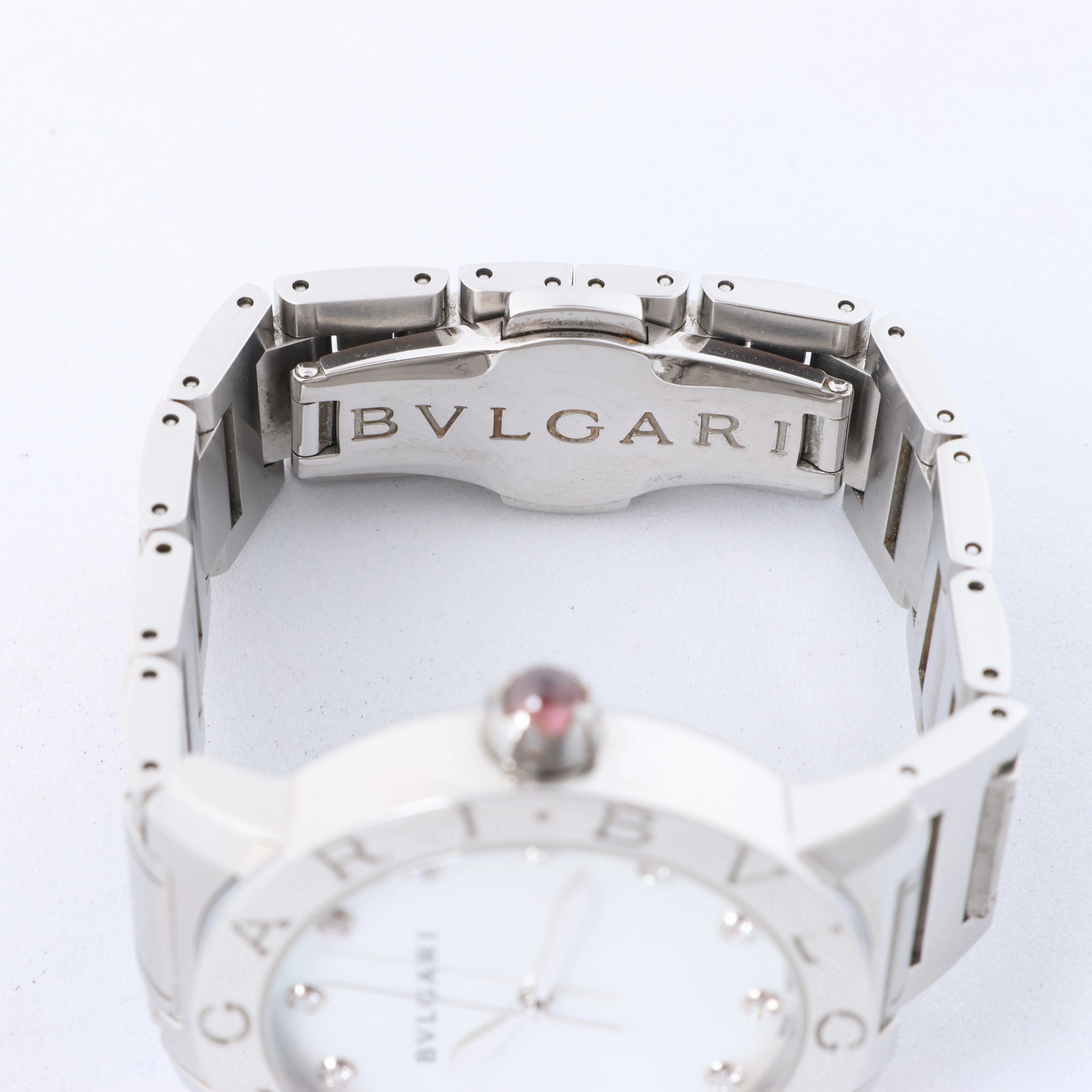 Bvlgari Bvlgari Bvlgari BB42SSCH O3235 SS AT Reloj con Esfera Negra