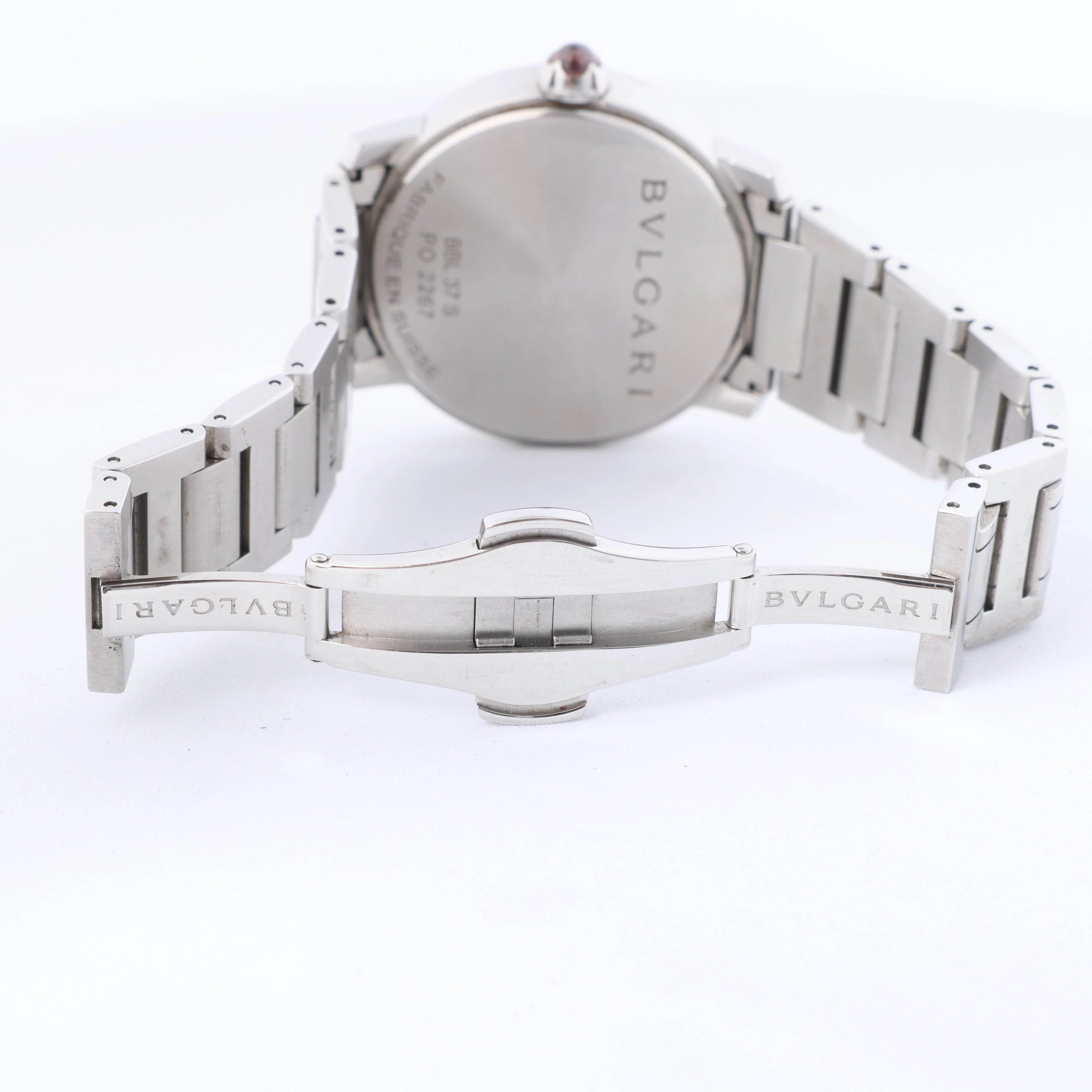 Bvlgari Bvlgari Bvlgari BB42SSCH O3235 SS AT Reloj con Esfera Negra