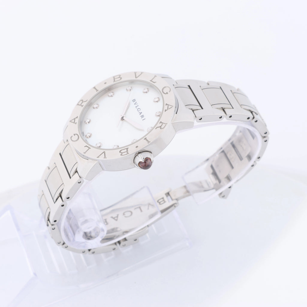 Bvlgari Bvlgari Bvlgari BB42SSCH O3235 SS AT Reloj con Esfera Negra