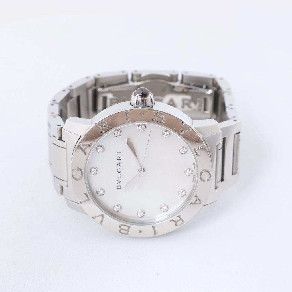 Bvlgari Bvlgari Bvlgari BB42SSCH O3235 SS AT Reloj con Esfera Negra