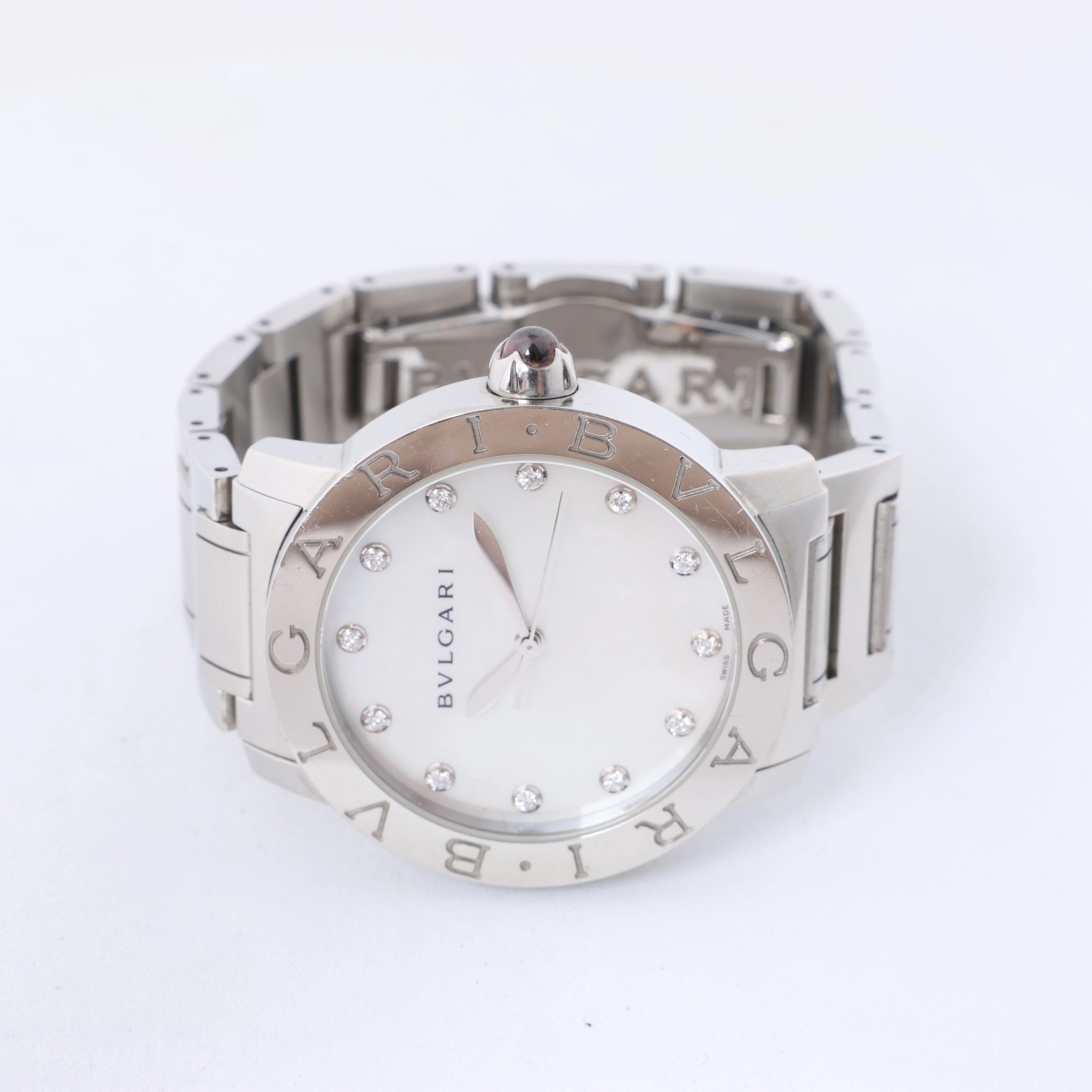 Bvlgari Bvlgari Bvlgari BB42SSCH O3235 SS AT Reloj con Esfera Negra