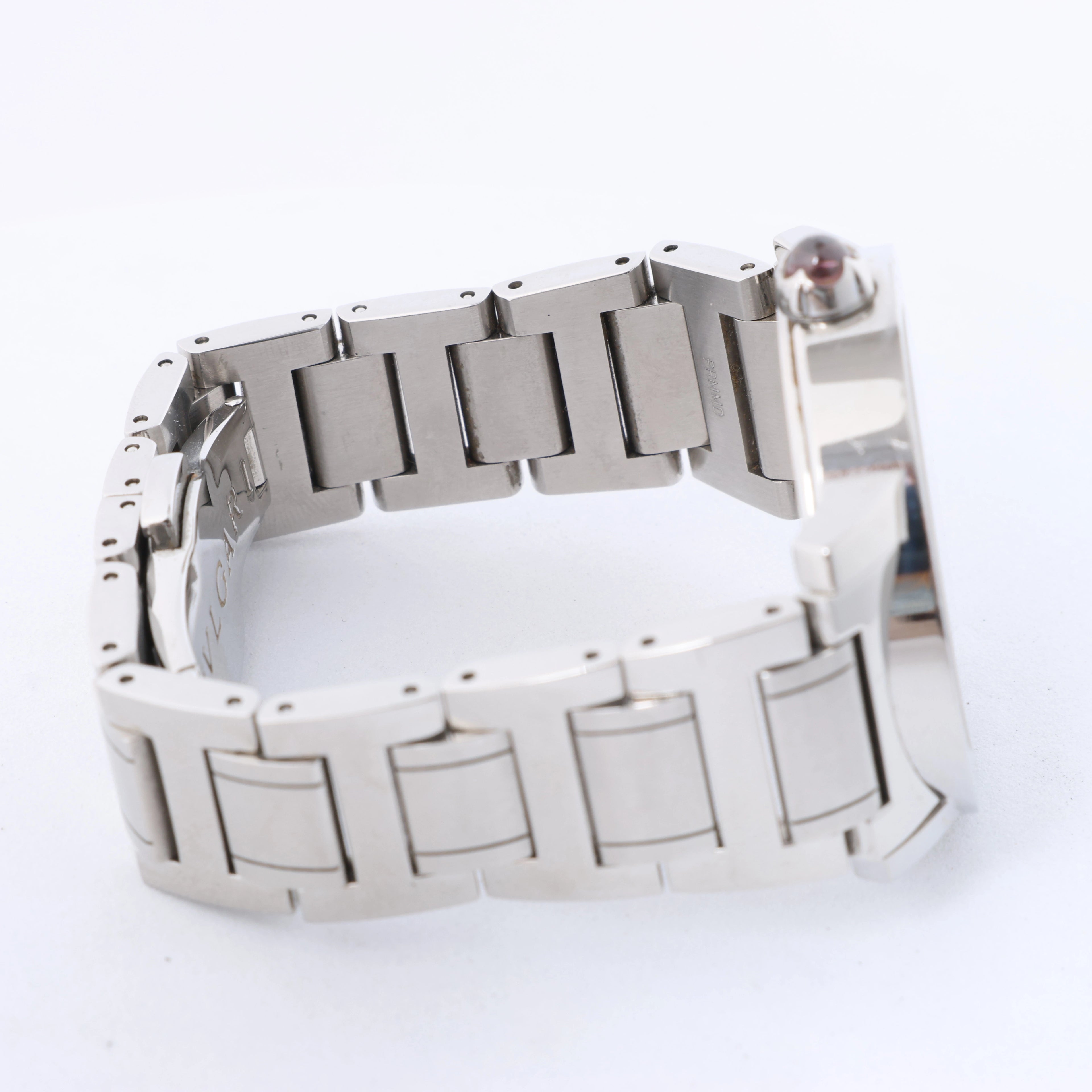 Bvlgari Bvlgari Bvlgari BB42SSCH O3235 SS AT Reloj con Esfera Negra
