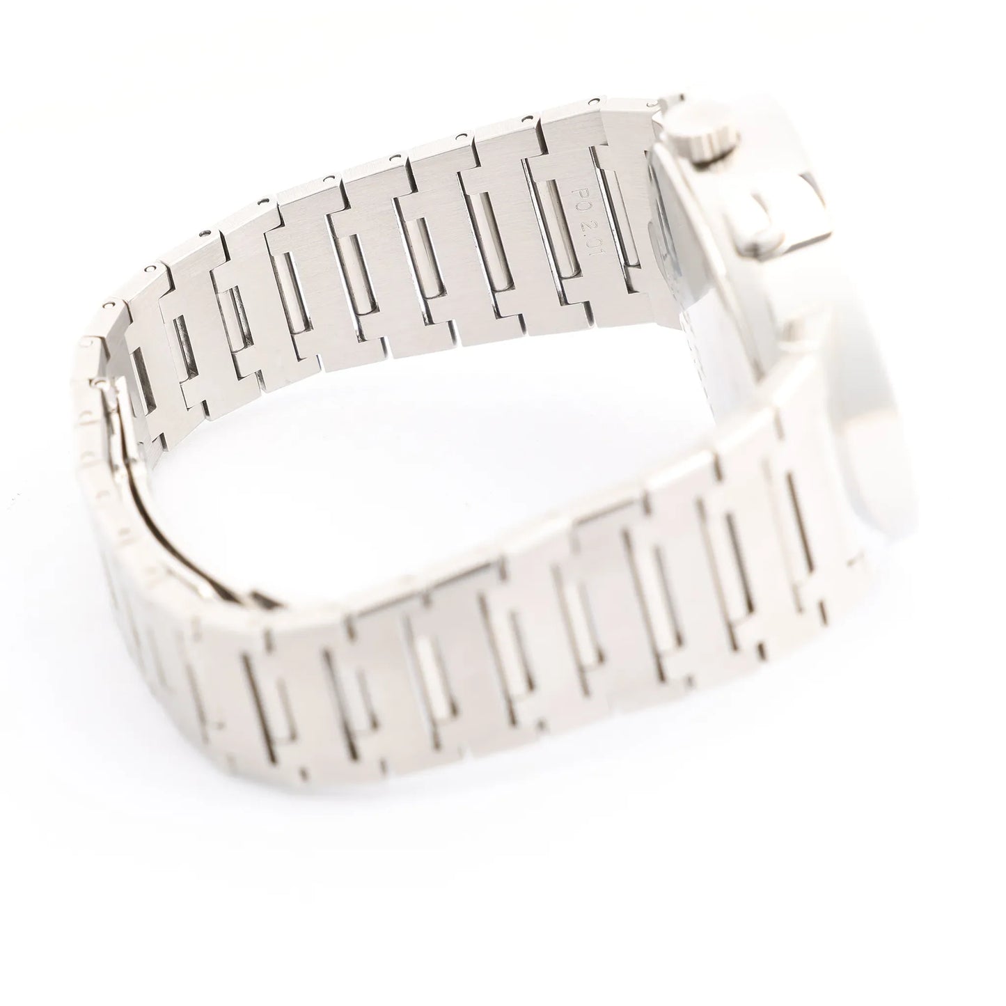 Bvlgari Chronograph BB38SSCH SS AT Uhr mit schwarzem Zifferblatt