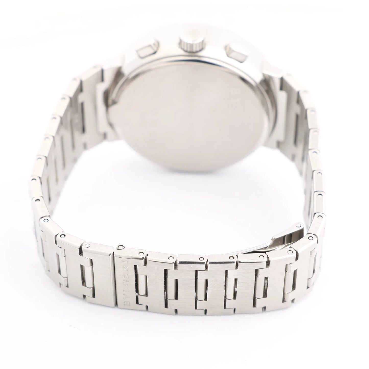 Bvlgari Bvlgari Bvlgari Chronograph BB38SSCH SS AT Watch with Black Dial