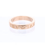Bvlgari Bvlgari Double Logo 1P Diamond Ring 750(PG) 7.3g 341829 AN854185