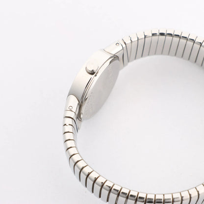 Bvlgari Bvlgari Bvlgari Tubogas BB232TS D235898 SS QZ Watch with Black Dial