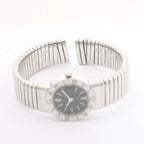 Bvlgari Bvlgari Bvlgari Tubogas BB232TS D235898 SS QZ Watch with Black Dial