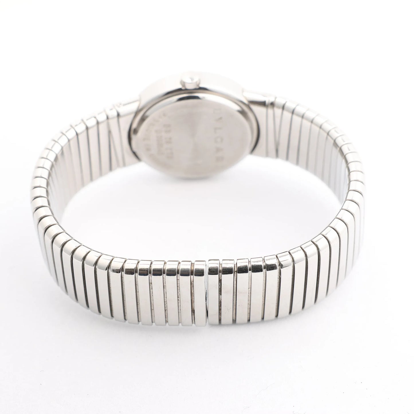 Bvlgari Bvlgari Bvlgari Tubogas BB262TS SS QZ Watch with Black Dial