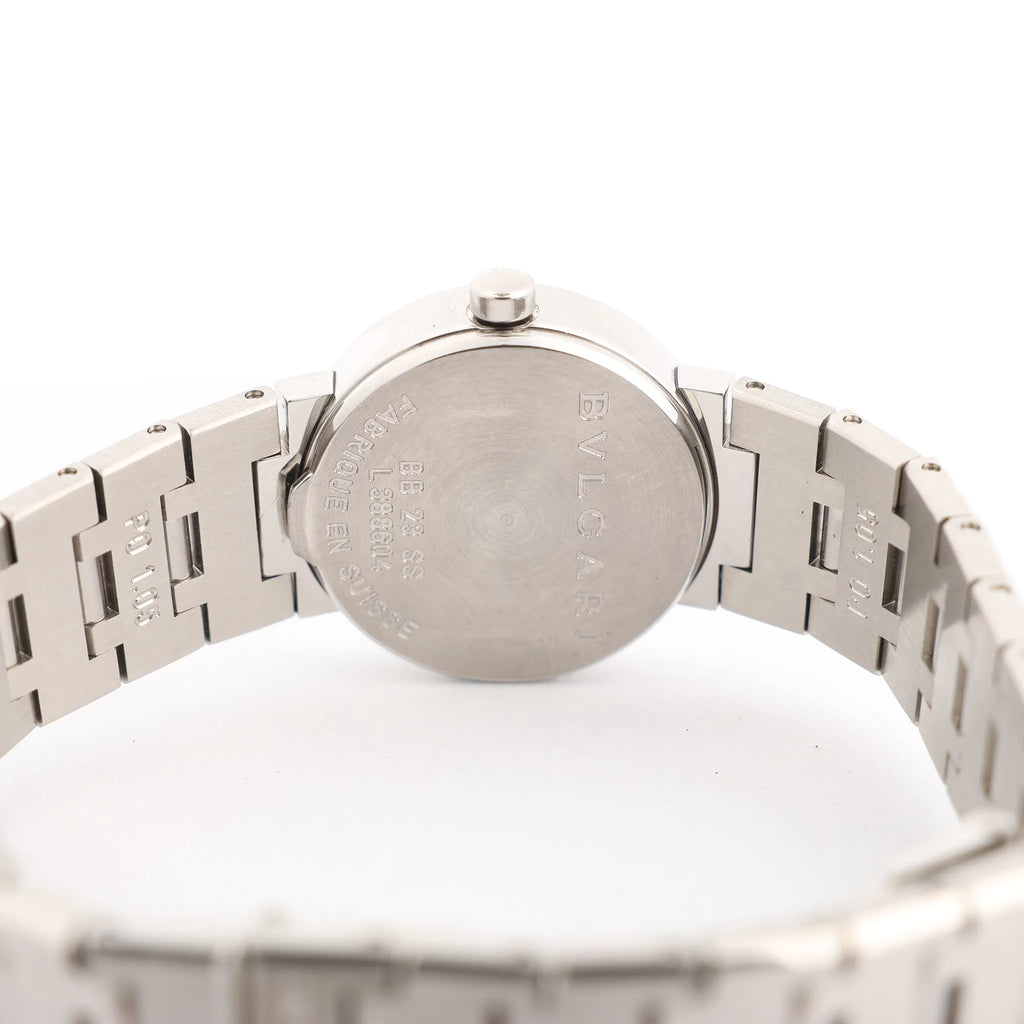 Bvlgari Bvlgari Bvlgari BB23SS L388604 SS QZ Watch with Black Dial
