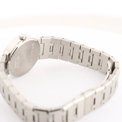 Bvlgari Bvlgari Bvlgari BB23SS L388604 SS QZ Uhr mit schwarzem Zifferblatt