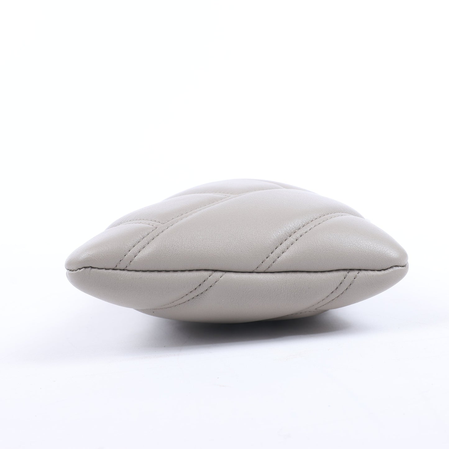 Sac bandoulière BVLGARI Serpenti Cabochon en cuir gris