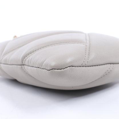 Sac bandoulière BVLGARI Serpenti Cabochon en cuir gris