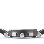 Bvlgari Diagono DG42BSCCH CT1171 SS & Rubber AT Black Dial Watch