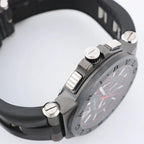 Bvlgari Diagono DG42BSCCH CT1171 SS & Rubber AT Black Dial Watch