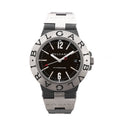BVLGARI Diagono TI38TA L8213 Ti & rubber AT Brown-Face Watch