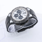 Bvlgari Diagono Magnesium DG42SMCCH PO02858 Magnesium & Rubber AT Watch with Silver Dial