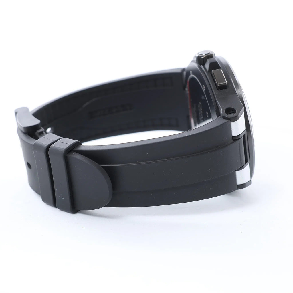 Bvlgari Diagono Magnesium DG42SMCCH PO02858 Magnesium & Rubber AT Watch with Silver Dial