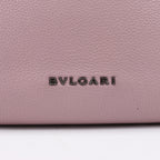 BVLGARI Monete Leather 2Way Shoulder Bag in Pink