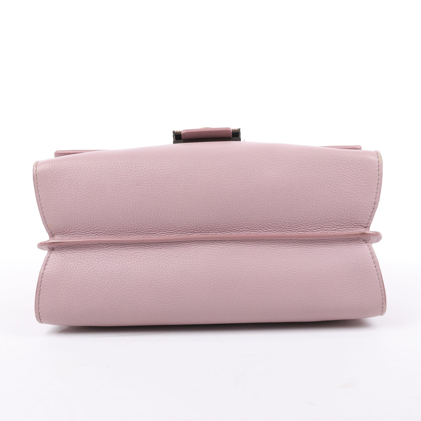 Sac à bandoulière BVLGARI Monete en cuir rose