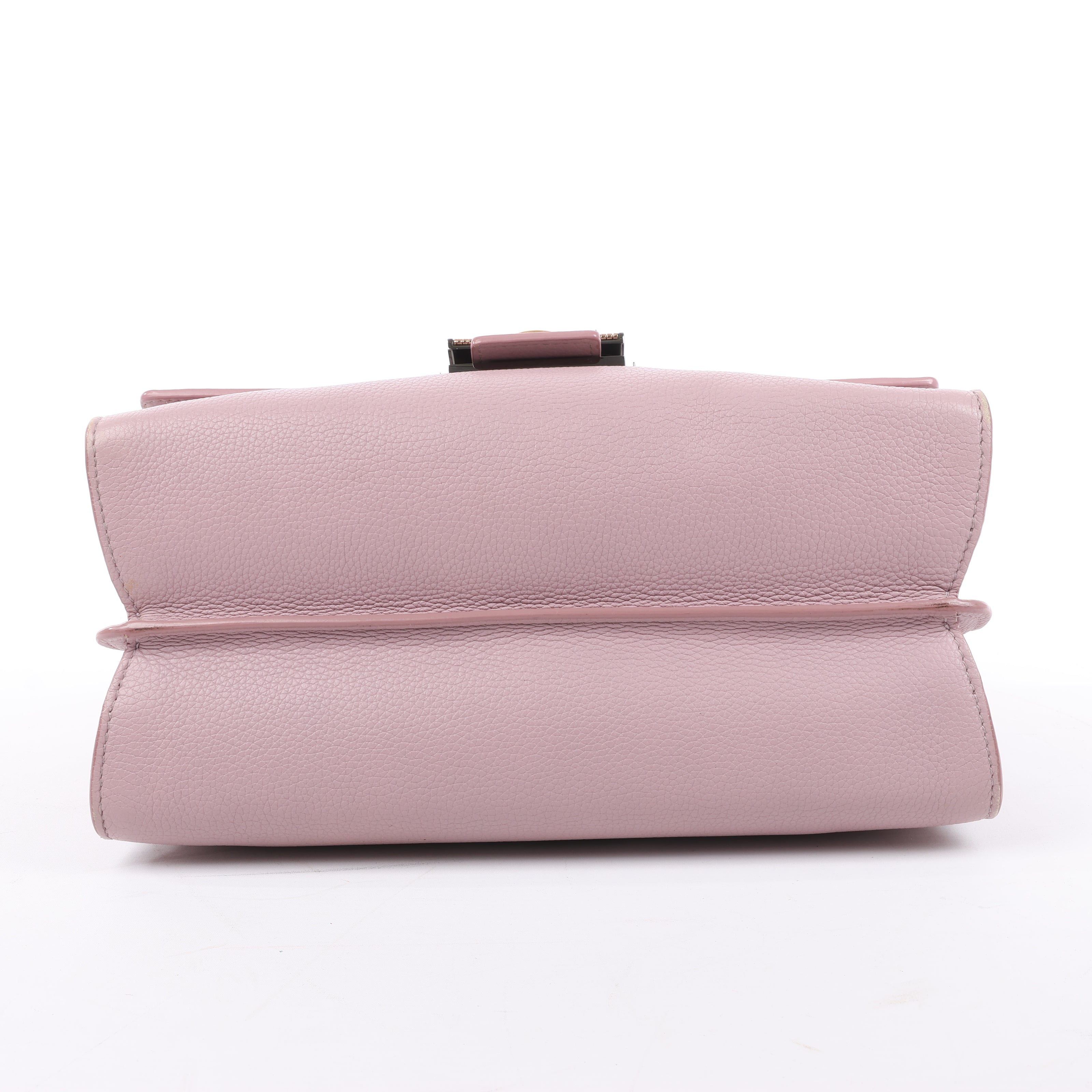BVLGARI Monete Leather 2Way Shoulder Bag in Pink